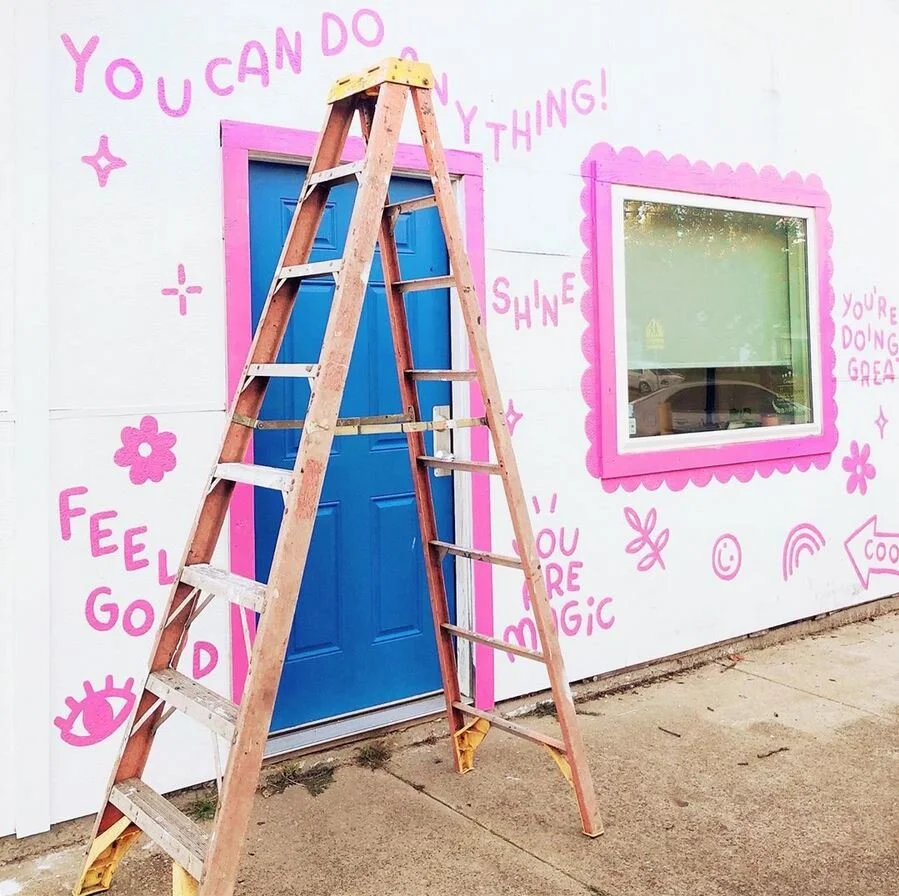 Levinis Have a Nice Day Wall Decal Removable Home Wall Sticker W